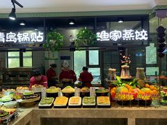 自助取餐区-海派美食·家宴海鲜青岛菜·石锅鲽鱼头(东方城店)