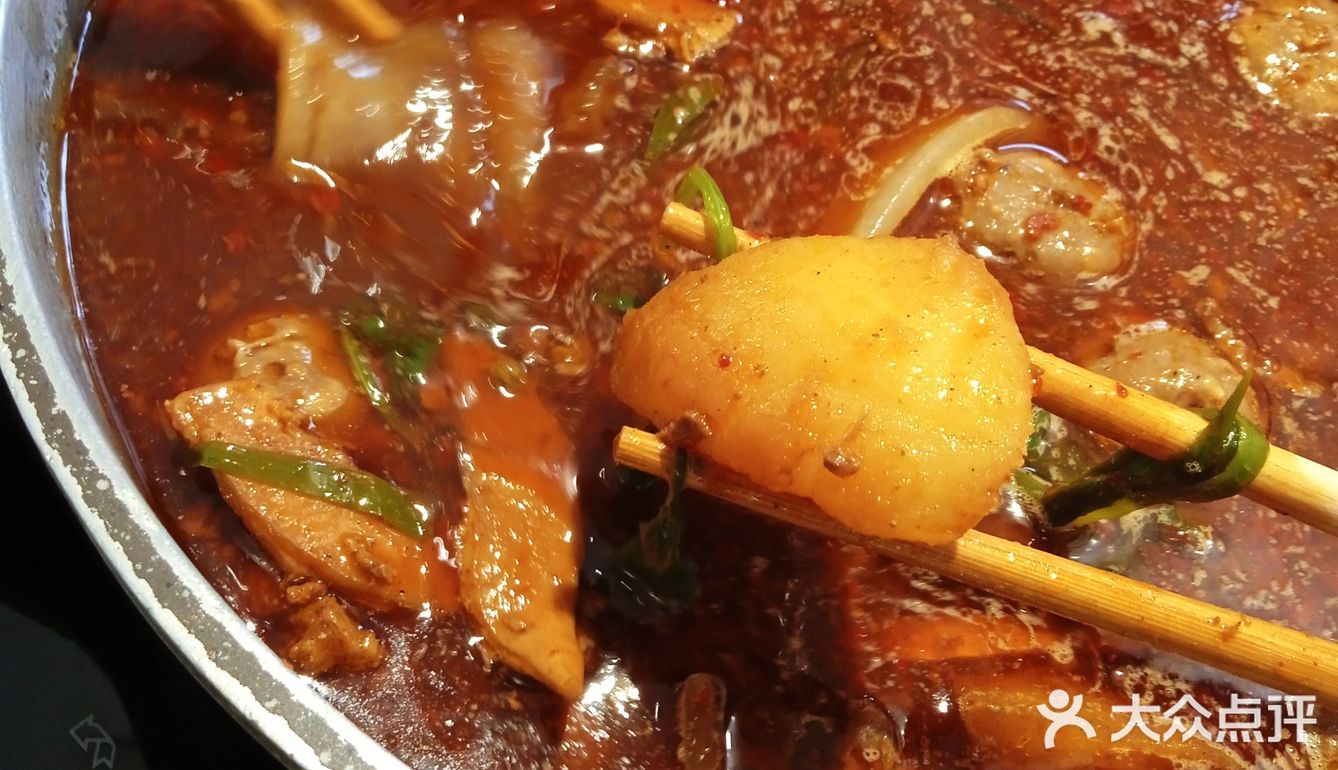 来鼓楼炫一餐热气腾腾的牛板筋火锅