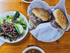 -京东一绝西海子西园烧饼夹肉