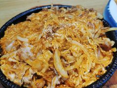石板五花肉煎酸菜-鸭绿江民族饭店(总店)