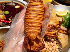 -草家酱蟹炭火烤肉店(珲春南路一店)