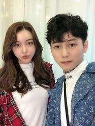 点击看大图 -3AM HAIR SALON染发接发