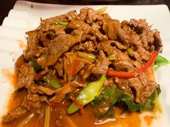 潮汕沙茶牛肉炒芥兰-大洋家·精品潮汕菜·生腌砂锅粥(天河东路店)