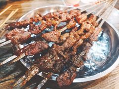生烤羊肉串-大胡子烤羊肉清真(天海夜市总店)