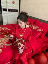 -桃子造型婚纱礼服(凤起广场店)