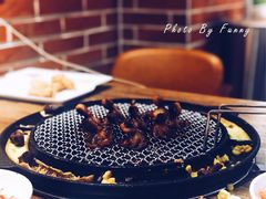 烤小章鱼-釜山火炉韩式炭火烤肉(欧洲城店)