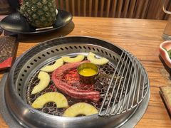 菠萝牛肋条-黑牛の店·和牛烧肉(合生汇店)