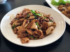 五花肉炒比管-栈桥王子饭店-风味餐厅