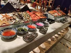 自助取餐区-郑州富力万达文华酒店·云端美食汇自助餐厅