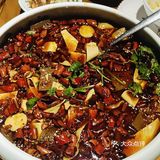 又辣又爽！！大口炫毛血旺[加油]