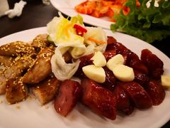 招牌三项拼盘-梅鑫海产店
