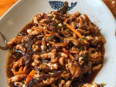 鱼香肉丝-禧福徕盆盆香川菜馆
