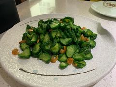 金钩海米炒脆瓜-船歌·鱼水饺青岛菜(金狮广场店)