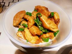 青椒油豆腐-农耕记·湖南土菜(科技园店)