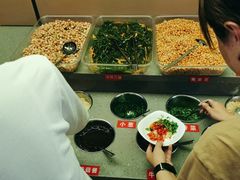 自助调料区-佰人王串串香火锅(洋珠巷店)
