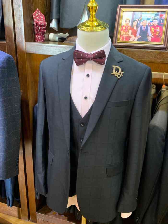 妈妈咪呀妈妈装旗袍礼服定制·modern摩登西装-"点评抽中霸王餐,最后