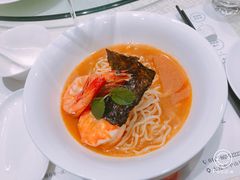 鲜虾面&nbsp;卖相好&nbsp;味道正&nbsp;值得尝试&nbsp;朋友聚会的好地方&nbsp;价格还不贵-南山鲜虾面·活鲜小馆·海味大连菜(南山总店)