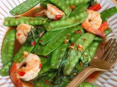辣炒荷兰豆虾仁-simply thai天泰(静安嘉里中心店)