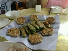 藕饼拼酿辣椒-大笑饭堂(甲子桥店)