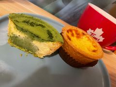 抹茶蛋挞-黛汀烘焙DAINTY BAKERY(代字行合生汇店)