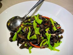 青椒炒黑虎掌菌-翠府(翠湖北路店)