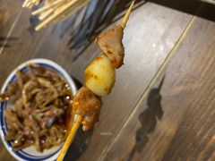 蒜爆鸡-盟重烧烤(东瓜山创始店)