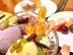 冰淇淋-岷山饭店-芝芝自助餐厅