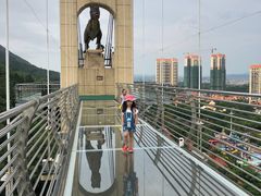 -客天下恐龙水晶玻璃桥