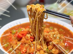 肉多多小龙虾尾拌面-友达面馆(广州总店)