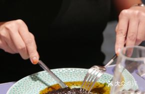 Black Truffle Stuffed Sea Cucumber