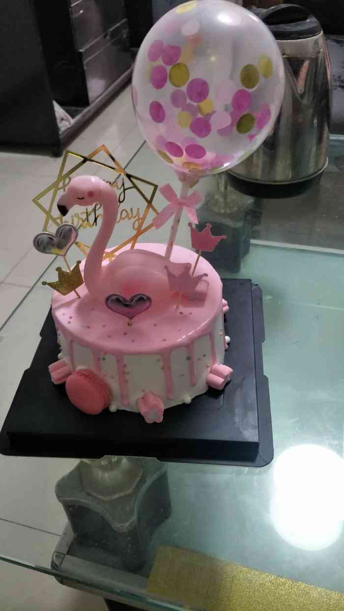 蜜语时光鲜花蛋糕(广安店)-"还不错,离公司不远,订过几次,性价比很合.