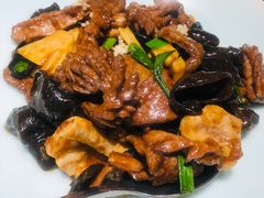 传统爆三样-北平楼·烤鸭·北京菜(牡丹园店)