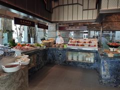 自助取餐区-美食汇自助餐厅(成都万达瑞华酒店)
