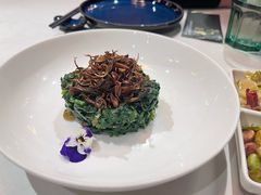 鸡纵菌菠菜-荟廷·晶萃(陆家嘴尚悦湾店)