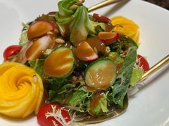 农夫很芒沙拉配有机油醋汁-觅唐MITONG(鸟巢店)
