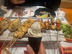 -宝记烧烤·碳锅羊肉·羊蝎子火锅·夜食社(文体路创始店)