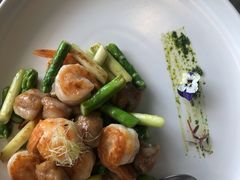 煎焗龙凤球配芦笋尖-三利音·浦之舟(滨江大道店)