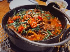 吊锅酸萝卜牛肉-新竹里馆·花园餐厅(兴苑路店)