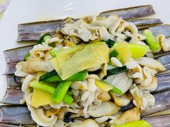 葱姜炒蛏子-广胜通达海鲜食府(黄沙店)