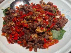 小炒黄牛肉-爱碗亭·鲜炒湖南菜(壹城中心店)