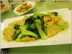 小青菜炒豆筋-同胜祥清真新豫菜(杜岭街店)