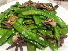 荷兰豆炒鸭杂-霞海鸭仔饭店(海滨大道北店)