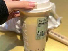 厚烧蛋糕波波奶茶-喜茶(天津乐宾百货店)