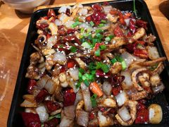 铁板八爪鱼-琥珀老六龙虾(四里河店)