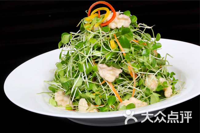 饭局饭店香椿苗拌桃仁图片-北京烤鸭-大众点评网