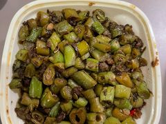 榄菜肉碎炒四季豆-和记小菜(七宝店)