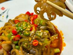 -东来菜馆•手抓海鲜家常菜•海鲜锅贴(鸽子窝店)