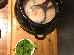 【招牌】干贝海参鲜虾粥-如轩·海鲜砂锅粥·潮汕菜(海珠店)
