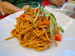 土豆泥拌莜面-内蒙古驻京办餐厅