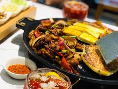 玫瑰红糖冰粉-黔派·贵州烙锅烤肉·米粉(车公庙店)